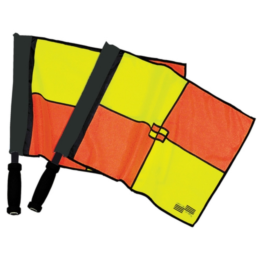 Official Sports referee swivel flags & case